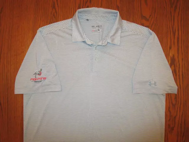 Camisa Polo Under Armour Lectura Fightn Phils Manga Corta Gris Para Hombre 2Xl Excelente