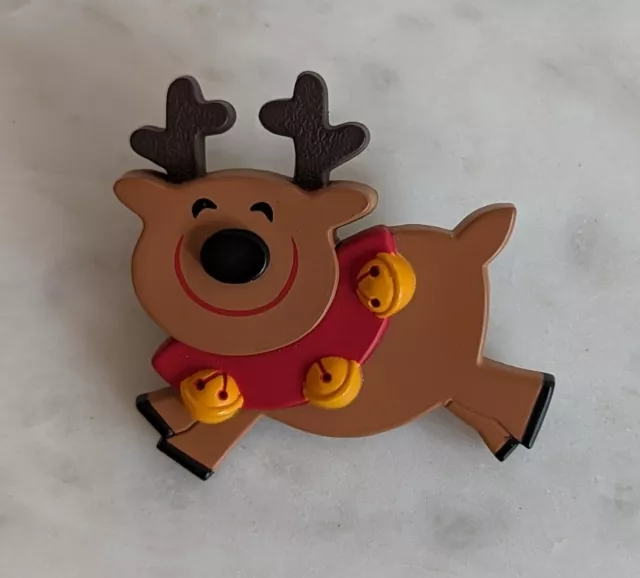 Vintage Hallmark Lapel Pin Brooch Holiday Christmas Reindeer