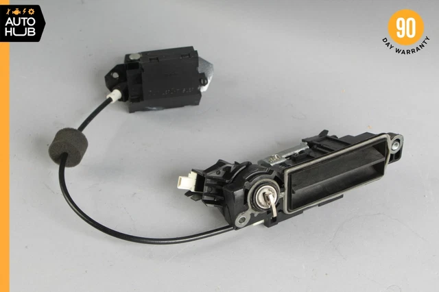 01-11 Mercedes W211 E350 C320 Trunk Lid Lock Latch Handle w/ Mechanism OEM