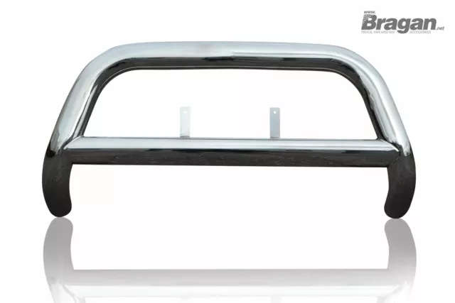 Bull BAR per Nissan Navara D40 2012 - 2014 Spinta Mento Abar Inox Ec Approvato