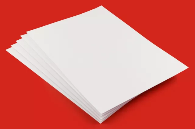 A4 / A5 White Self Adhesive Paper / Matte / Gloss / Parcel Labels / Free P+P