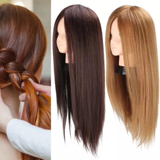Hair Styling Braiding Mannequin Head Makeup Hairdressing Training