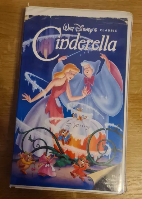 Walt Disney Aschenputtel/Cinderella +++ seltene Black Diamond Edition VHS/Film