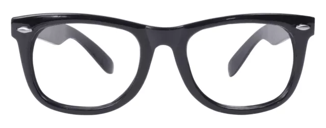 Bristol Novelty BA182 Black Frame Specs Spectacles, Unisex-Adult, One Size 1 One