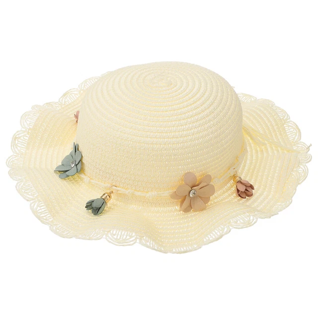 4sold Cappello da sole estivo in cotone ricamato per bambini cappello da baseball per bambini cappello sportivo alfabeto A-Z ragazzo cappello da baseball regolabile rosso, A, Taglia Unica
