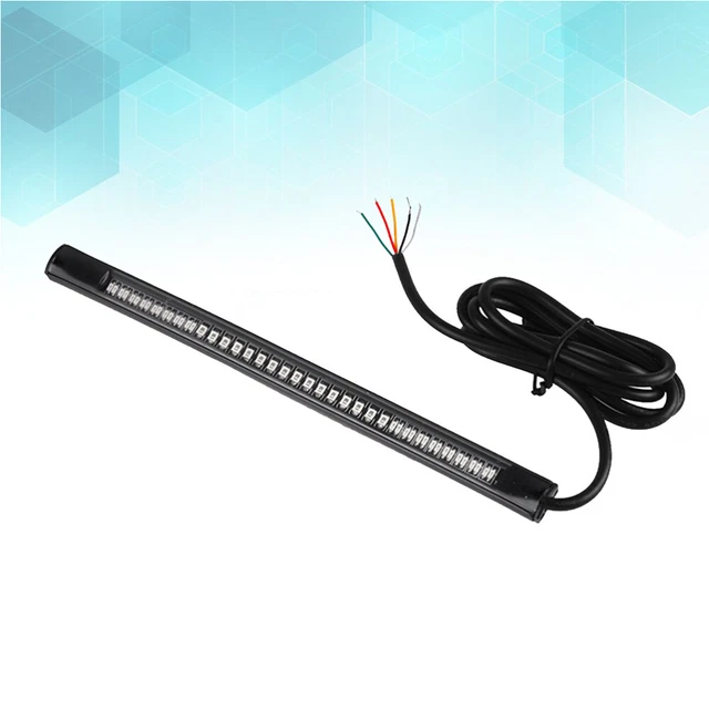2 pz Luce Freno Posteriore Luci Striscia LED Flessibili Moto