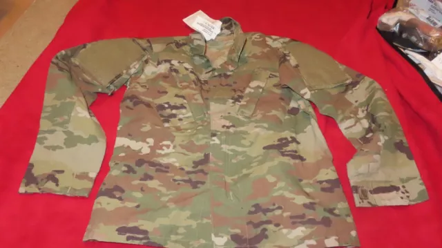 Ocp Multicam Army Combat Uniform Female Jacket Fr Blouse 30 X-Short Fr Nwt 7807