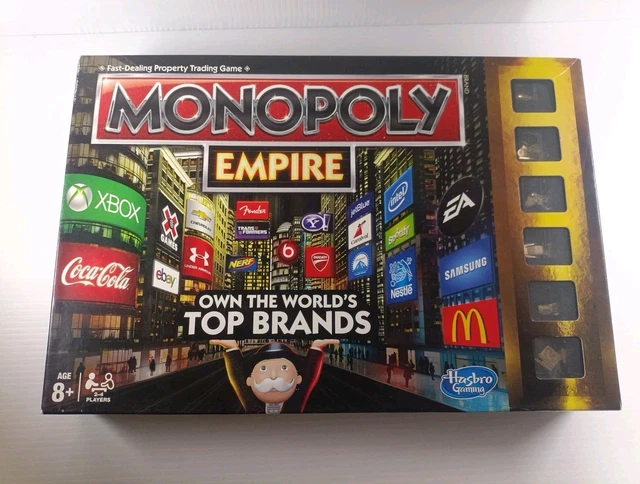 MONOPOLY EMPIRE BOARD Game - Own the World's Top Brands - Parts Only ...