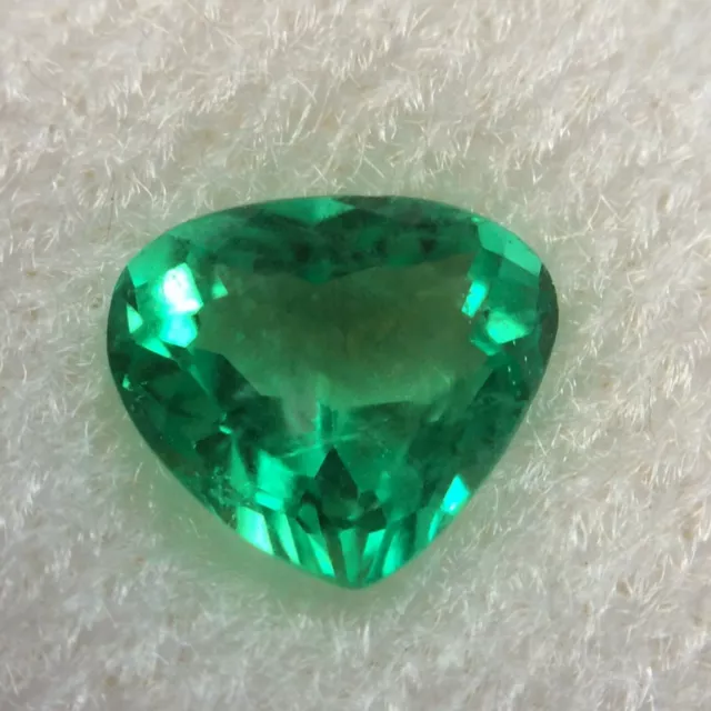 Muzo Smaragd Tropfenschliff 0,535 ct Top Qualität Emeraud Emerald Smeraldo