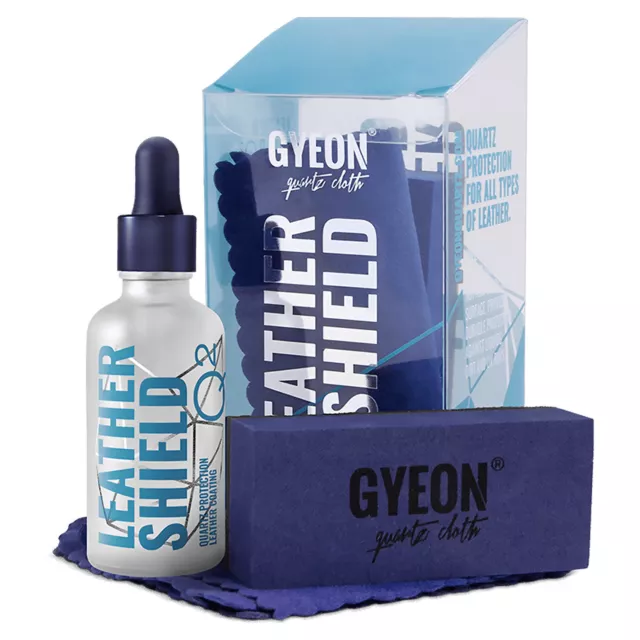 GYEON Q² LeatherShield Lederpflege Lederimprägnierung langzeit Lederschutz 50ml