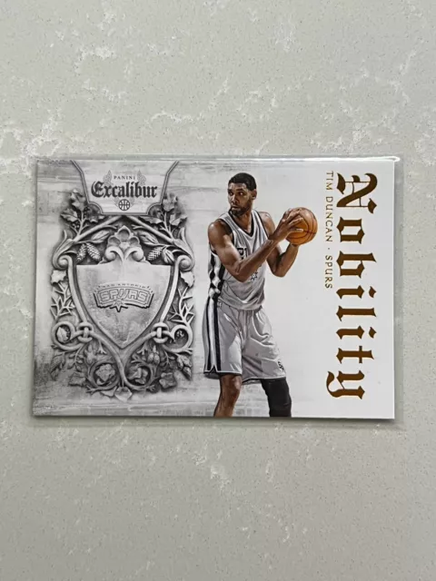 2014-15 Panini Excalibur Tim Duncan Nobility #12 San Antonio Spurs