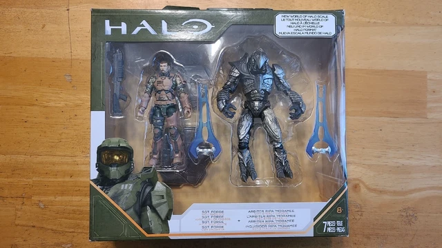 JAZWARES WORLD OF Halo Sgt. Forge and Arbiter Ripa Moramee 2er-Pack EUR ...