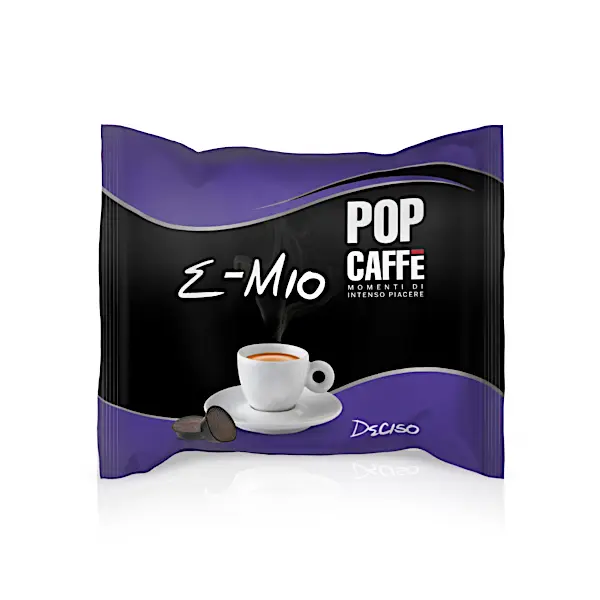N.300 Capsules Pop Café E-Mio Assurance Compatible Machines LAVAZZA A MODO MIO