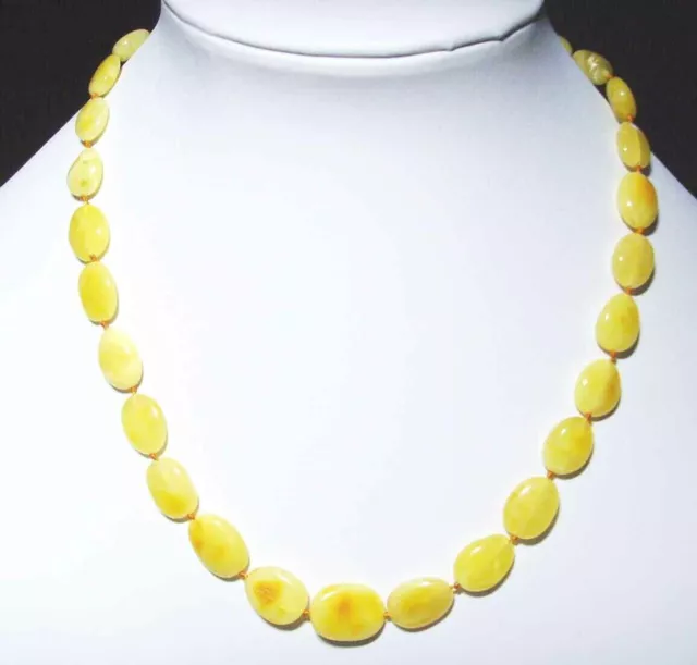 Certified one stone natural baltic amber necklace yellow amber bernstein kette