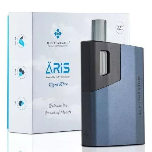 WOLKENKRAFT ÄRiS Vaporizer *Nachtblau* - Inhalationsgerät für Heilkräuter