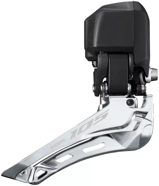 Shimano 105 FD-R7150 Di2 Front Derailleur - 2x For 2x12-Speed Braze-On