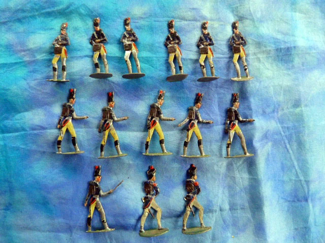 Figurines étain 30 Mm - Mamelouks à Cheval 1er Empire - Napoléon - Peintes