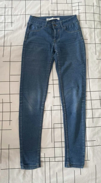 Pantalon Jean Bootcut Blanc Jennyfer - Taille Basse, Taille 42 - Occasion état Neuf - Coton/élasthanne