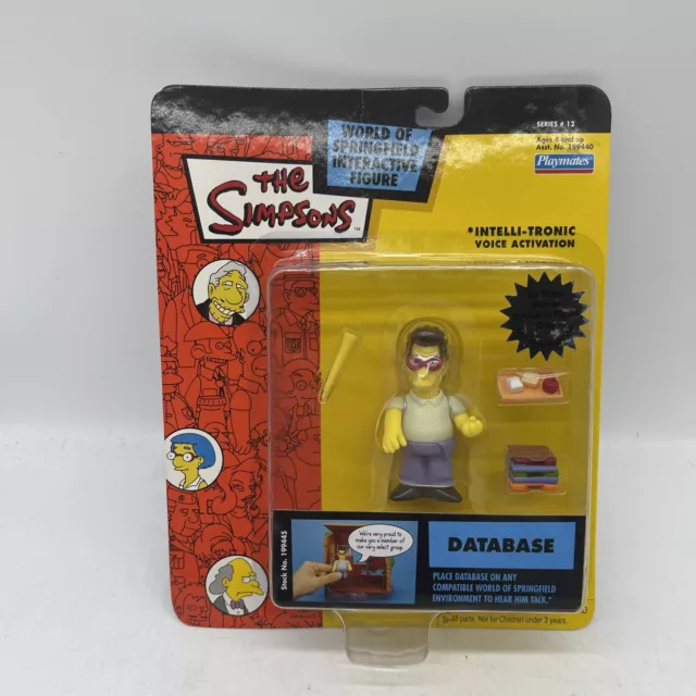 Playmates The Simpsons - Database - Intelli-tronic - Figure