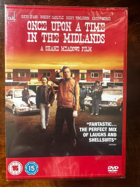 Once Upon a Time IN The Midlands DVD 2002 Shane Meadows Britannico Film Bnib