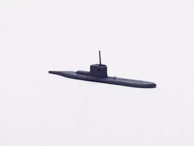 Submarino alemán Neptuno 1079 U 2255 tipo XXIII escala 1/1250 modelo barco