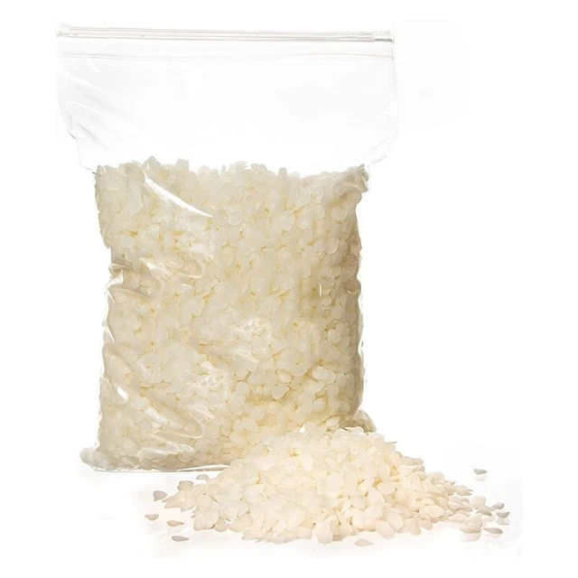 Granules de Cire D'Abeille Blanche pour la Fabrication de Bougies, Pastille6337