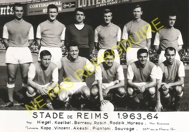 Photo Ancienne Football Stade De Reims 1971 Toulouse