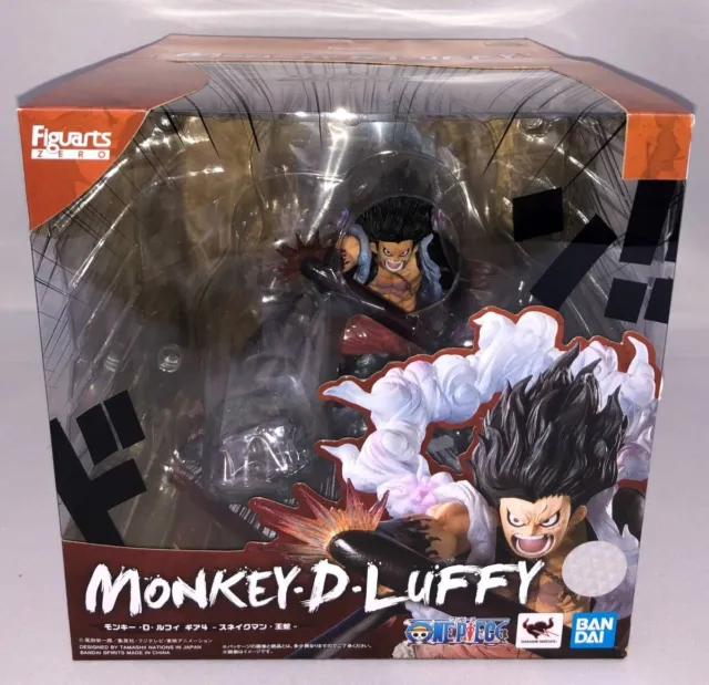 Figuarts Zero One Piece Monkey D. Luffy Gear 4 Snake Man King cobra Figure NEW