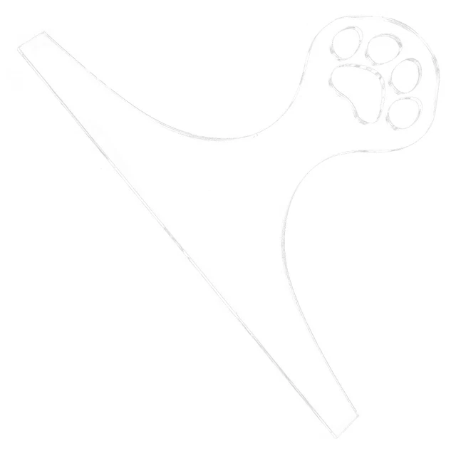 CLEAR STENCILS CHARCUTERIE Board Cutting Making Templates Acrylic