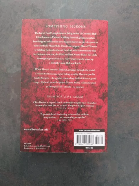 The Scarlet Gospels by Clive Barker (Paperback, 2015)