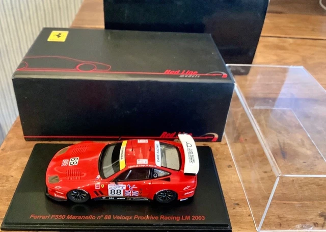 red-line Ferrari 550 Maranello #72 Luc Alphand Adventures Le Mans 2003 Alphand - Policand - Dor (1/43 scale model
