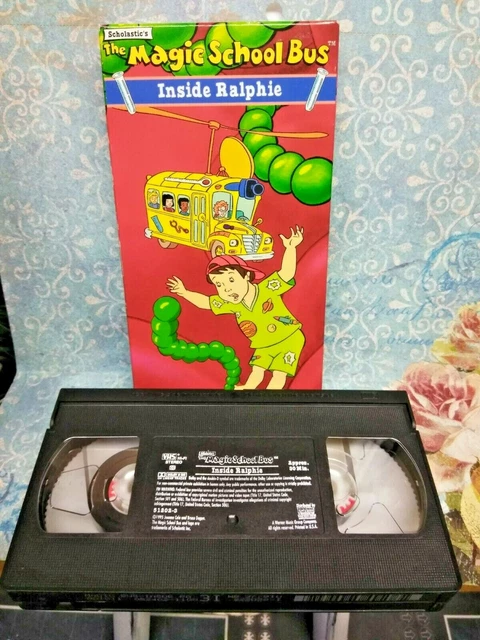 SCHOLASTIC THE MAGIC School Bus Vhs Tape - Inside Ralphie £3.02 ...