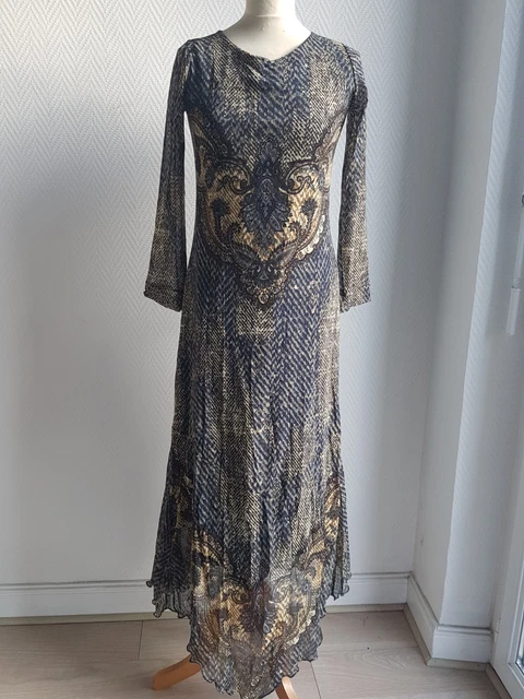 Robe Conbipel Bleue – Taille 38/40 – Évasée Genou – État Neuf