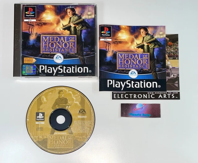 Lot Medal Of Honor + Resistance Sur PS1 – Complet CIB PAL FR