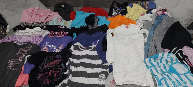Pacchetto vestiti per bambina 8-9 9-10