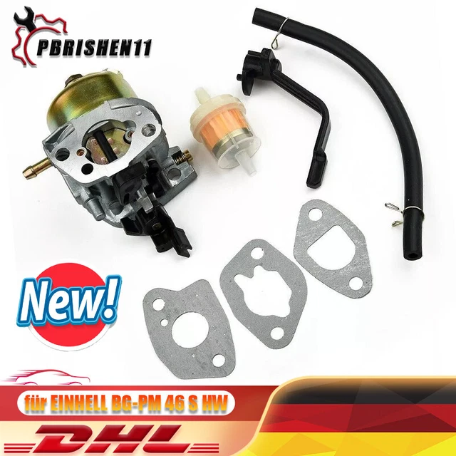 MCHNIC Zündspule Mit Zündkerze Für Einhell Rasenmäher BG-PM 51 S HW, GTR-E 51 HW