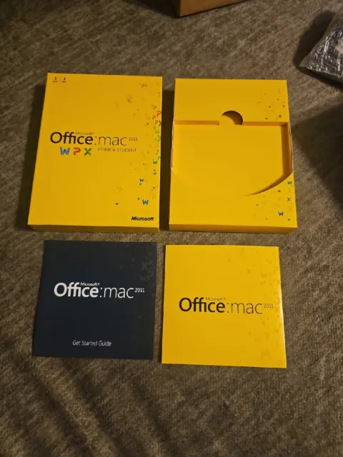 Microsoft Office mac 2011 Home Student with Product Key