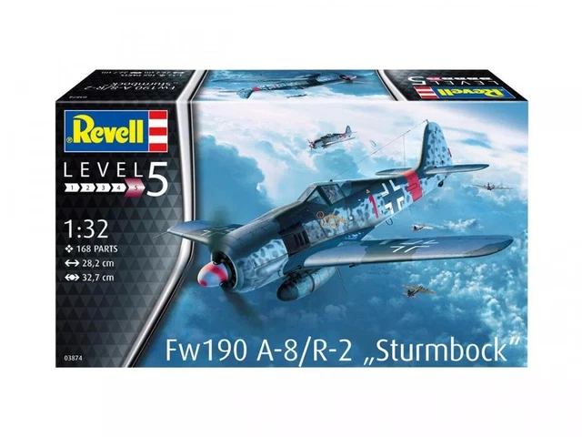 Revell 03874 Fw190 A-8 "Sturmbock" AIRCRAFT SCALE 1/32 NEW