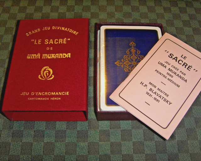 Jeu De Cartes Divinatoires Ancien - Les 7 Sept Cartes Mystérieuses (occasion)