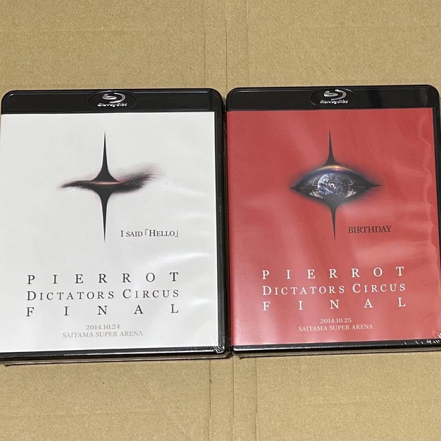 PIERROT DICTATORS CIRCUS FINAL【Blu-ray】 DICTATORS CIRCUS FINAL PIERROT Blu ray $713.99 - PicClick CA