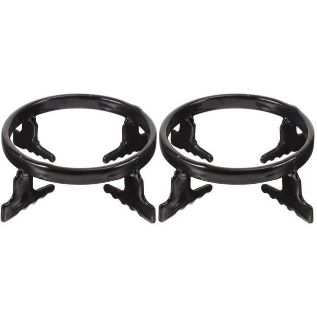 2 Pcs Cage À Anneau De Support Wok Poêles Gaz Métallique Bague
