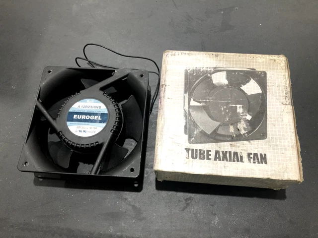 Genuine Eurogel A12B23HWBW Tube Axial Compact Fan Ball Bearing