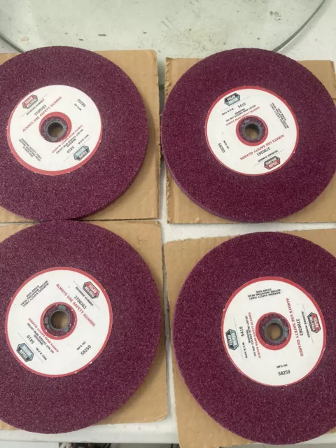 4 Pcs Foley Belsaw sharpener grinding wheels 3700363 NOS NEW  3/8” thick