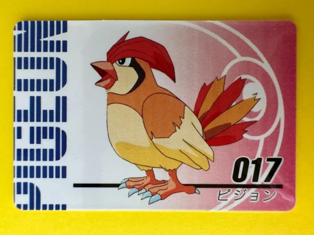 MATISU Pokemon Anime Mini Card Nintend very rare Japanese Japan F/S