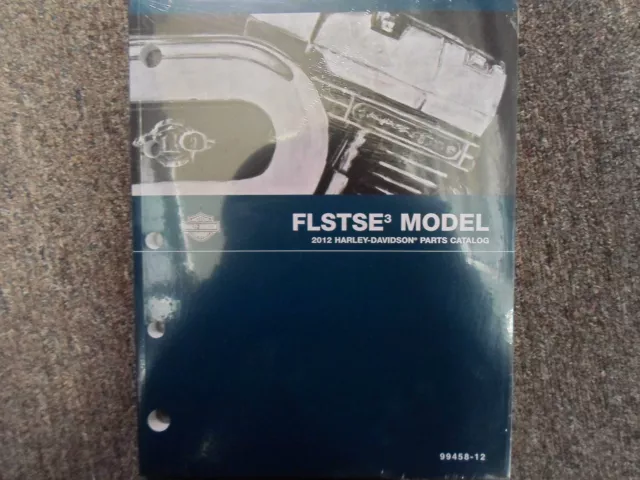 2012 Harley Davidson FLSTSE Models Parts Catalog Manual FACTORY OEM BOOK x