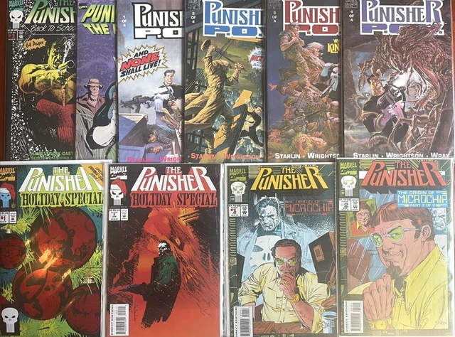 Huge Punisher Comic Lot  of Punisher Comics Mini series & TPB's Marvel Comics