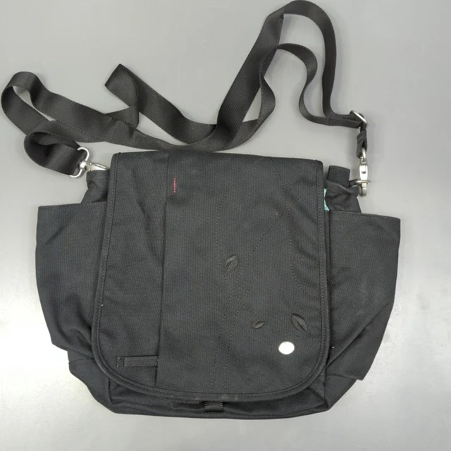 Haiku Convertible Backpack Crossbody Purse Shoulder Bag Organizer Vine Black