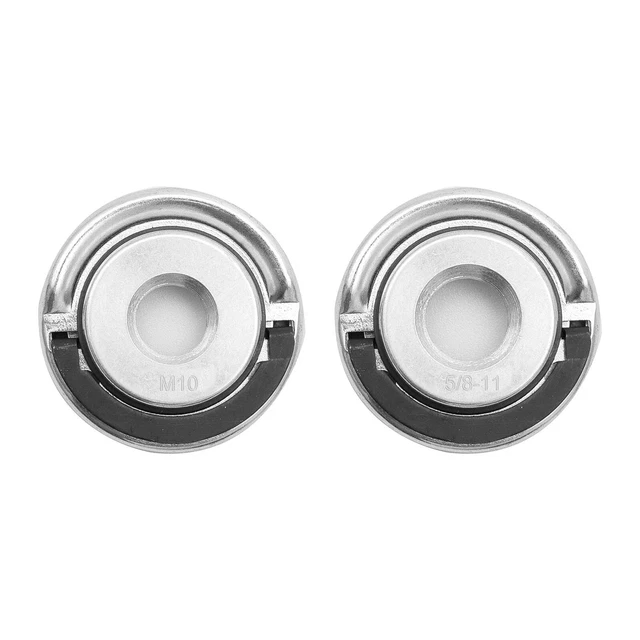 Dado di bloccaggio versatile per dischi da rettifica a forma di tazza M10 o 5/8