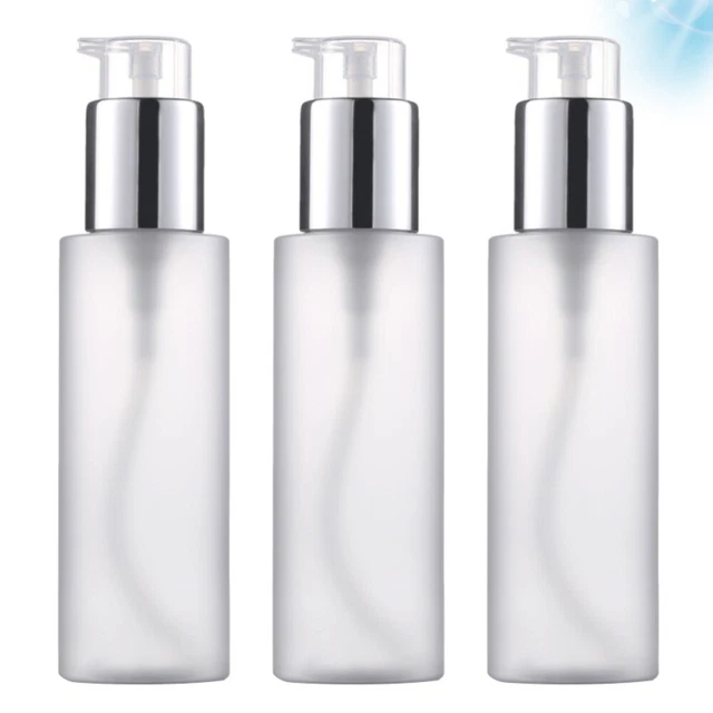 3pcs Plastic Pump Bottle Small Pump Bottle Shampoo Lotion Bottle