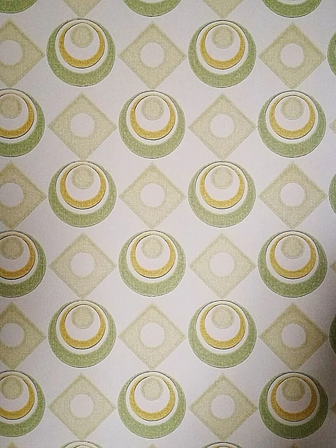 Papel pintado 'Ilustración vintage' de Barbie Natural